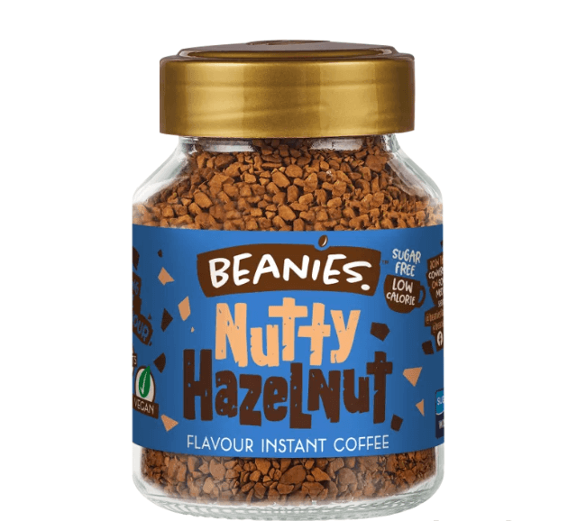 Beanies Nutty Hazelnut Flavor Instant Coffee