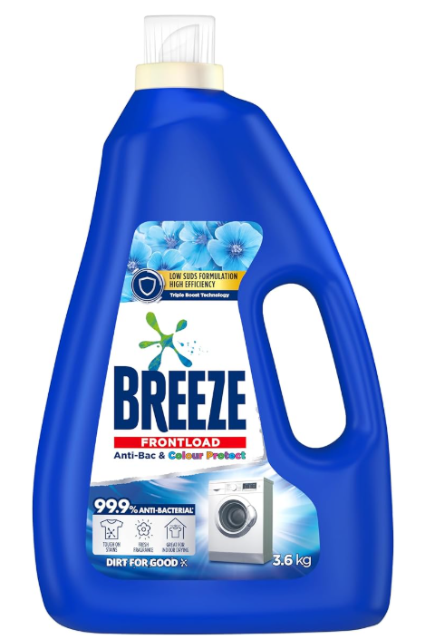 Breeze frontload anti-bac & colour protect 3.6 kg